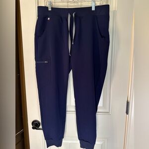 FIGS: NAVY BLUE - Zamora Jogger Scrub Pants, LP